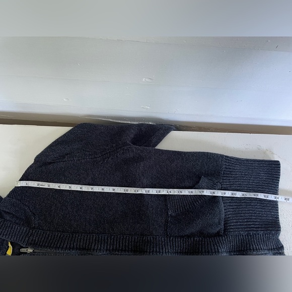 Navy Blue Cabella’s Knit Sweater with Hood - Picture 7 of 9